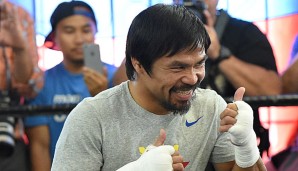 Pacquiao teilt gegen Mayweather aus