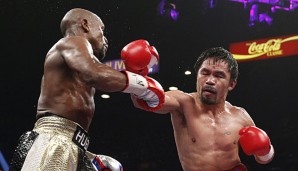 Manny Pacquiao verlor gegen Floyd Mayweather einstimmig nach Punkten