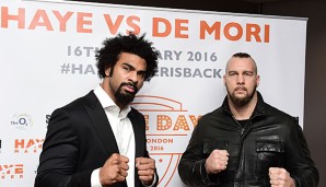 David Haye bestritt seinen letzten Profikampf im Juli 2012