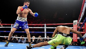 Gennedy Golovkin kämpft am Samstagabend gegen Kell Brook