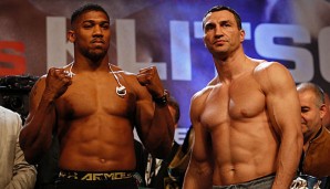 Wladimir Klitschko trifft im Wembley Stadium auf Anthony Joshua