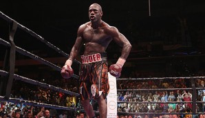 Deontay Wilder wird beim Kampf von Joshua und Klitschko als Experte vor Ort sein