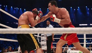 4. Mai 2013, IBF-, IBO-, WBO- und WBA-Titel: Sieg gegen Francesco Pianeta durch t.K.o.