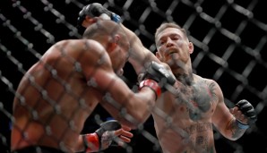 Kann er Mayweather als Boxer gefährlich werden? UFC-Champion Conor Mcgregor (r.)