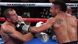 Andre Ward (r.) und Segey Kovalev steigen in Las Vegas erneut in den Ring