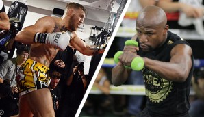 Conor McGregor und Floyd Mayweather Jr. wollen ein Feuerwerk abbrennen