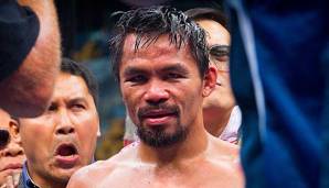 Manny Pacquiao hat mit der Ankündigung eines Kampfes für Verwirrung gesorgt.