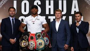 Anthony Joshua ist der Superstar des Boxsports aktuell.