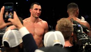 Wladimir Klitschkos bisher letzter Kampf war der gegen Anthony Joshua im April 2017.