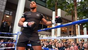 Anthony Joshua tritt in der Nacht auf Sonntag gegen Andy Ruiz an.