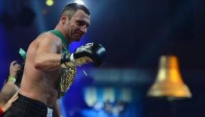 Platz 8: Vitali Klitschko (Ukraine) - aktiv zwischen 1996 und 2012.