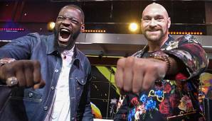 Deontay Wilder und Tyson Fury treten sich im Ring erneut gegenüber.