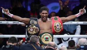 Anthony Joshua hat sich im vergangenen Dezember seine Weltmeister-Gürtel von Andy Ruiz zurückgeholt.