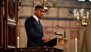 Anthony Joshua will nicht nur auf seine sportlichen Leistungen reduziert werden.