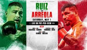 Andy Ruiz kämpft in der Nacht von Samstag auf Sonntag gegen Chris Arreola.