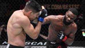 Tyron Woodley (r.) war UFC-Champion im Weltergewicht.