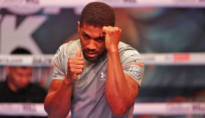 Anthony Joshua steigt am Samstag als Favorit in den Ring.