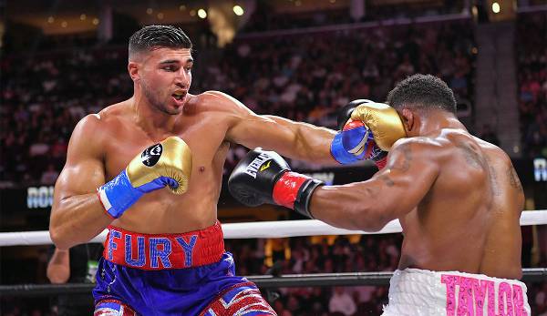 Tommy Fury (l.) ist der kleine Bruder von Tyson Fury.