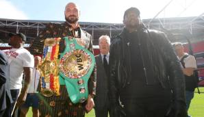 Box-Rüpel Tyson Fury trifft in seinem womöglich letzten Kampf am Samstagabend im Wembley-Stadion vor 94.000 Fans auf Herausforderer Dillian Whyte.