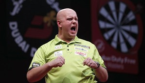 Michael van Gerwen konnte den dritten Sieg im dritten Spiel feiern