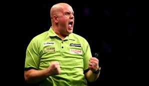 Lässt seine Emotionen vor dem Board gerne raus: Michael van Gerwen