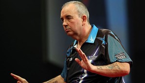 Phil Taylor schrammte nur einen Dart am perfekten Spiel vorbei