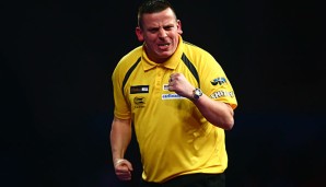 Dave Chisnall schlägt Gary Anderson im Viertelfinale von Perth