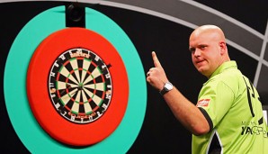 Michael van Gerwen darf sich über das Lob eines Snooker-Champs freuen