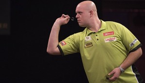 Michael van Gerwen will seine zweite Weltmeisterschaft gewinnen