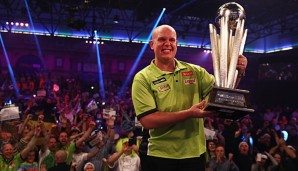 Van Gerwen konnte erst vor ein paar Tagen einen WM-Titel hinzufügen