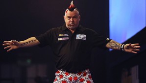 Peter Wright hat das Finale gegen James Wade gewonnen