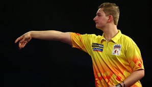 Dimitri van den Bergh hat auf der PDC Development Tour gewonnen