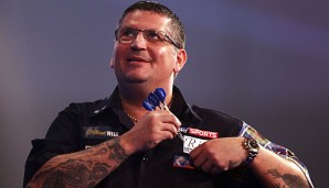 Gary Anderson hat sich in Wigan zum Sieger gekrönt