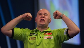 Michael van Gerwen gewann die bisher einzige Ausgabe der PDC Shanghai Darts Master