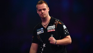 Max Hopp ist zum ersten Mal bei einem Event der World Series of Darts dabei