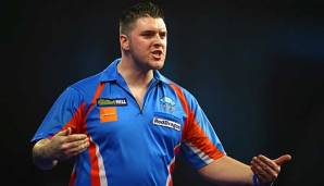 Daryl Gurney war 2017 einer der erfolgreichsten Darts-Spieler.