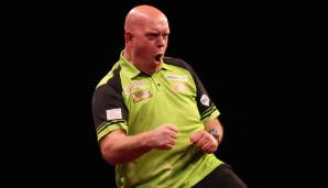 Michael van Gerwen gewinnt in Berlin.