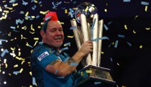 Peter Wright ist amtierender Weltmeister.