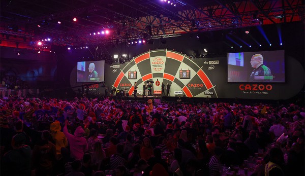 Die Darts-WM findet traditionell im Ally Pally statt.