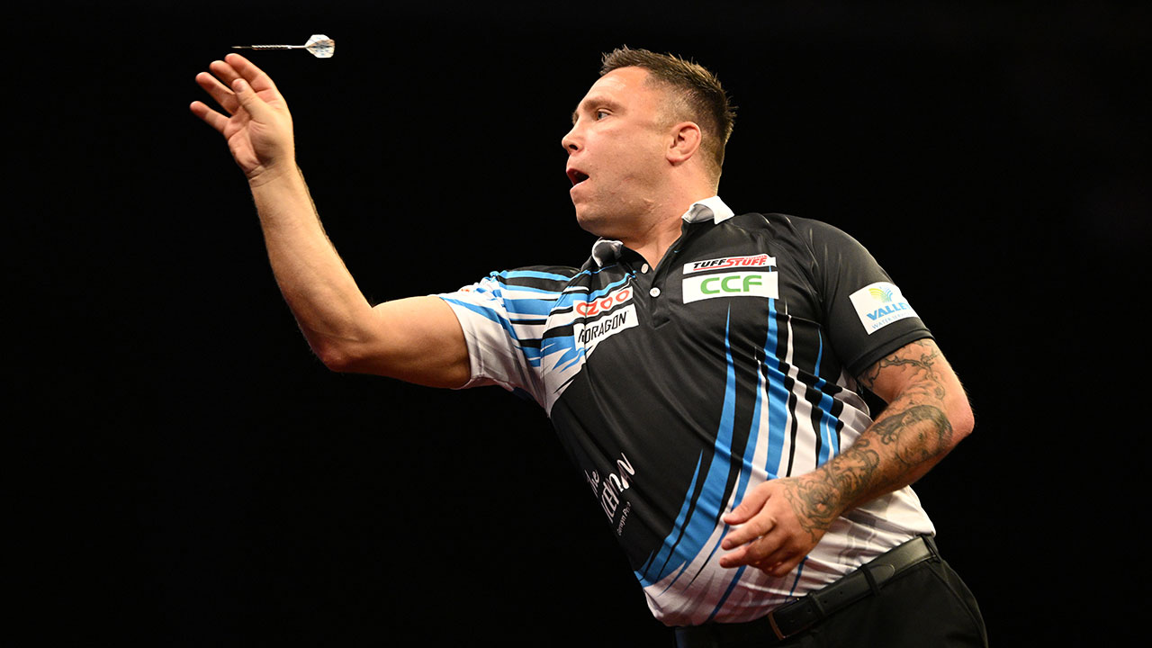 Heute steigt Gerwyn Price ins Turnier ein.