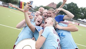 Der UHC Hamburg gewann die deutsche Hallenhockey-Meisterschaft