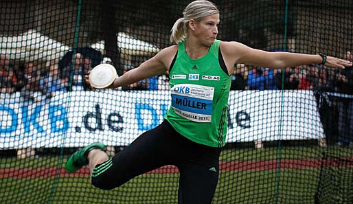 Nadine Müller hat ihre Chance auf 40.000 Dollar in Diamond League vergeben