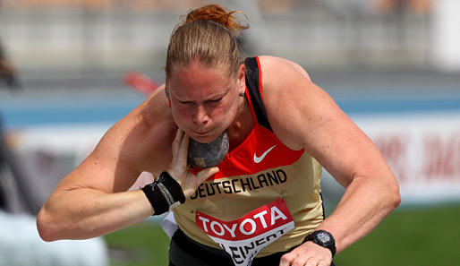 Nadine Kleinert ist in guter Form kurz vor den Olympischen Spielen in London