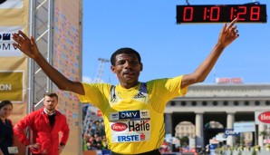 Haile Gebrselassi hielt von 2007 bis 2011 den Weltrekord im Marathon