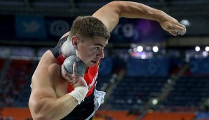 David Storl stieß die Kugel im dritten Versuch auf 21,24 Meter