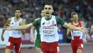 Adam Kszczot hat sich den EM-Titel über 800 Meter gesichert