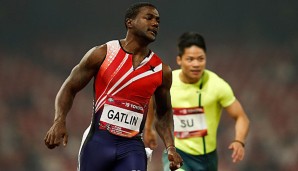 Justin Gatlin blieb in dieser Saison ungeschlagen