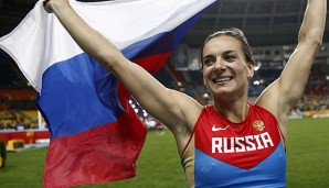 Yelena Isinbayeva ist nach ihrer Babypause bereits in guter Form