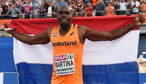 Churandy Martina holte sich überraschend Gold