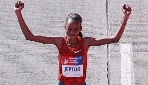 Rita Jeptoo ist nun bis 2018 gesperrt